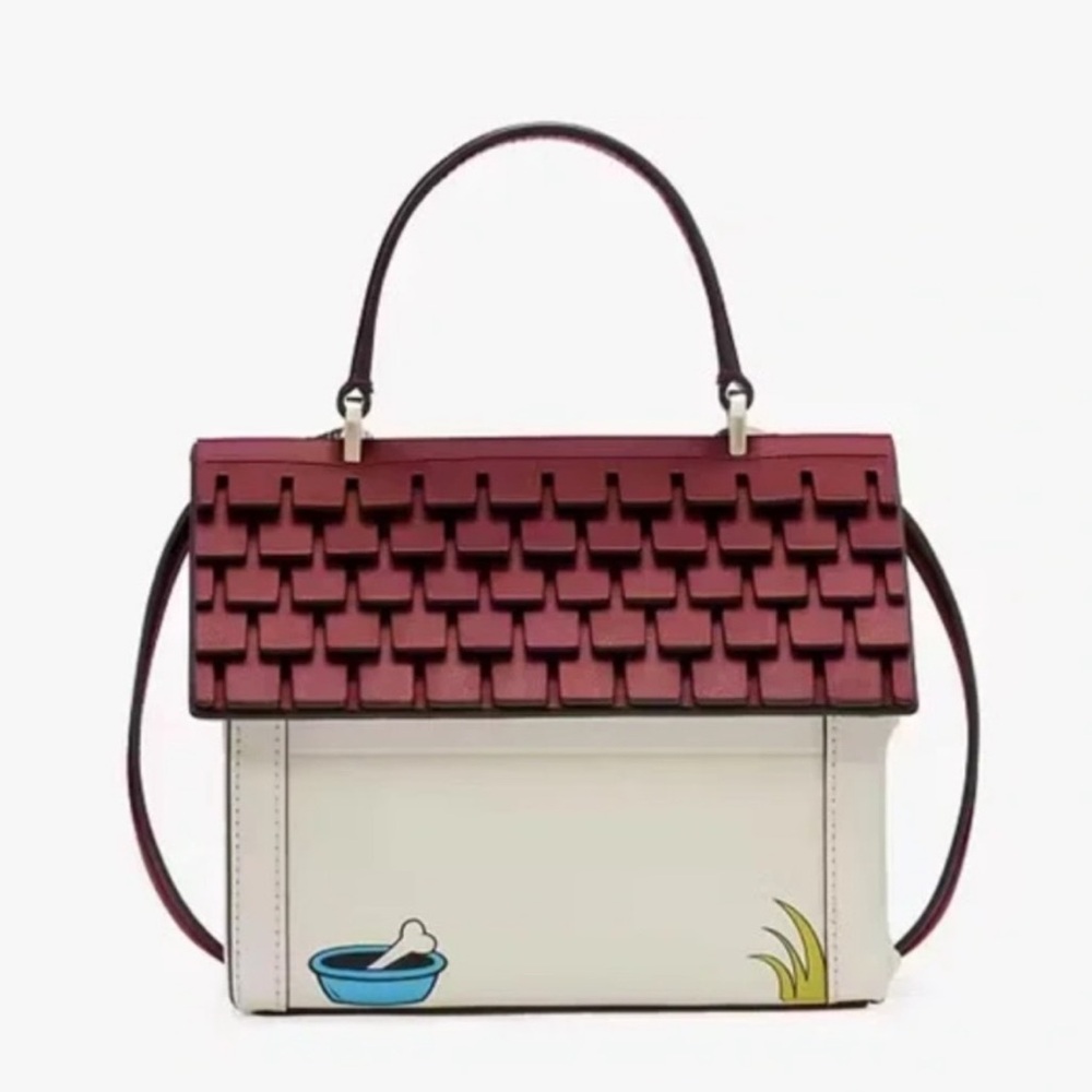 KATE SPADE DISNEY X KATE SPADE LADY & THE TRAMP DOG HOUSE CROSSBODY ~ NWT - Picture 3 of 14